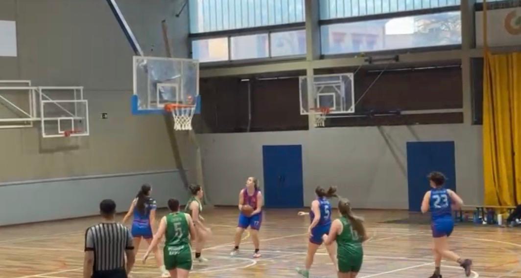 Acció de partit del sènior femení del club